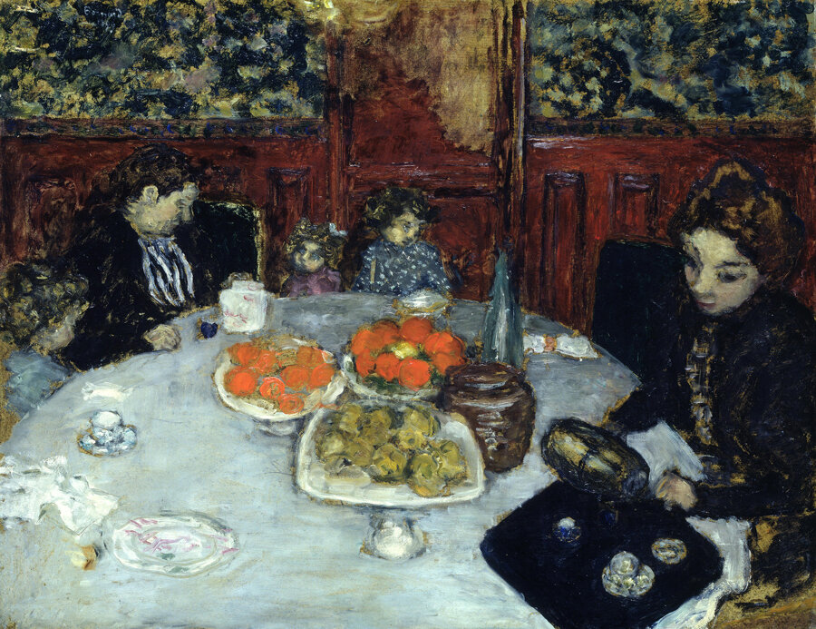 “Le Dejeuner” 1899 by Pierre Bonnard – Buhrle Collection Zurich